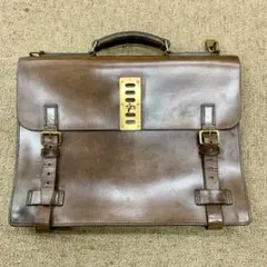 山口幸一 ラゲッジレーベル 吉田 ブライドルレザー ブリーフケース