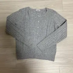 ＊みえちゃん様＊【美品】テチチ　ニットカーディガン　グレー