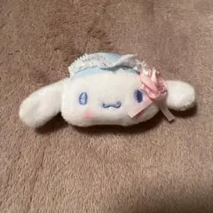 【シナモン】 シークレットヘアクリップ ホワイトフリル