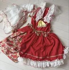 東方project 博麗霊夢 コスプレ衣装 ※欠品あり