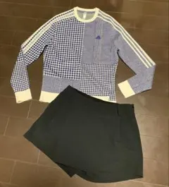 adidas ゴルフウエア　セットアップ