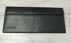 詳細不明　長財布？　カードケース？　黒色レザー　スレ傷多数あります。