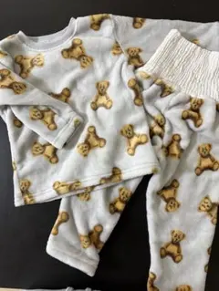 POLO Baby クマ柄 ベビーパジャマ 90cm