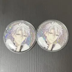 ムビナナ アイナナ 八乙女楽 キラキラ缶バッジ 2点セット