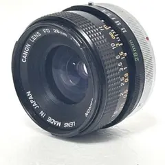動作確認済み　Canon FD S.C 28mm F3.5 マニュアルフォーカスのサムネイル