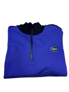 ハーフジップ トレーナー 紫