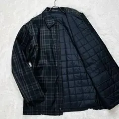 美品 バーバリーロンドン ジャケット ノバチェック ブルゾン ブラック M