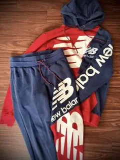 new balance パーカー&パンツセット/セットアップ