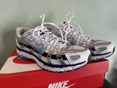 Nike P6000 グレー/ターコイズ