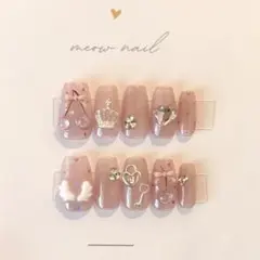 ネイルチップ さくらんぼネイル マグネットネイル ウィッシュコアネイル