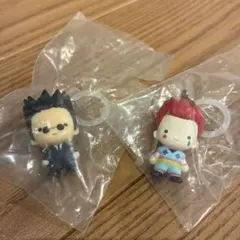 HUNTER×HUNTER めじるしアクセサリー　ヒソカ　レオリオ