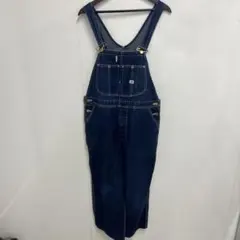 Lee 美品34×34サイズダークブルー デニムオーバーオール