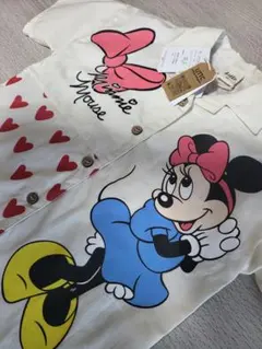 新品未使用☆ミニーちゃんシャツ90