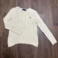 Polo Ralph Lauren ウールケーブルニット　X S