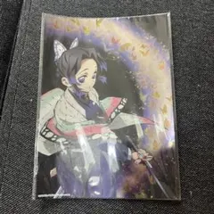 鬼滅の刃 全集中展 特殊印刷イラストカード 胡蝶しのぶ 立志編 展示会