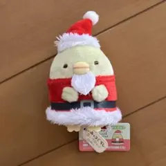 すみっコぐらし　てのりぬいぐるみ　クリスマス　ぺんぎん？　新品タグ付き