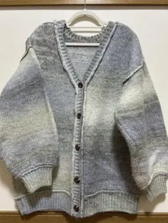 kastane | グラデーションオーバーニットカーディガン