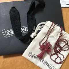 クロムハーツシリコンネックレス レッドのサムネイル
