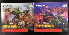MTG Marvel Super Heroes シーンボックス 2種中身のみ - メルカリ