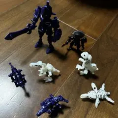 ほねほねザウルス　7体セット