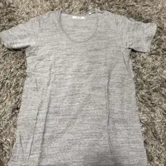 グレー Vネック Tシャツ Sサイズ