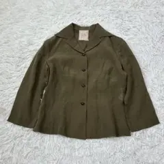 Sybilla シビラ シャツ リネン 麻 カーキ 十字ボタン 40 - メルカリ