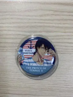 【匿名配送】 忍足侑士 サマバレ ビッグホロ缶バッジ 新テニスの王子様 描き下ろし 忍足侑士 65mm缶バッジ（再販