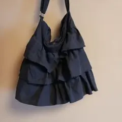 ブルー ショルダーバッグ