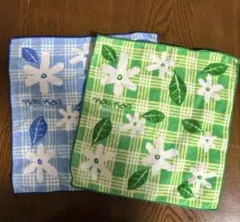 HULA HAWAII フラハワイ タオルハンカチ 2枚セット