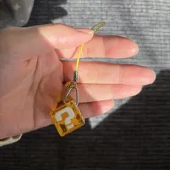 ハテナブロック アクリルキーホルダー　USJ