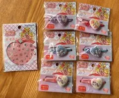 キミとアイドルプリキュア　ハッピーヘアゴム6個　ネイルシールセット