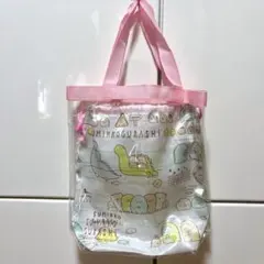 すみっコぐらし　とかげとおかあさん 2WAYクリアトートバッグ