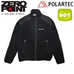y2k ZEROPOINT mont-bell ブラック フリース ジャケット