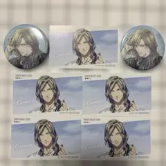 【カミュ】うたプリ タブナイ カルナイ 缶バッジ アニメイト特典 フェア カード