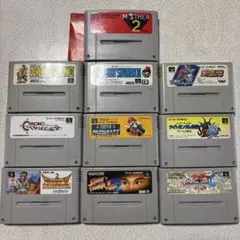 スーパーファミコン ソフト まとめ売り 10本 ジャンク品 動作未確認