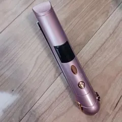 ピンク ストレートアイロン デジタル表示