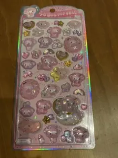 バレンタイン値下げ　うるちゅるポップシール　マイメロディ