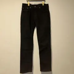 Levi’s 511 ブラックデニム W32 L32 スリム
