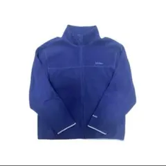 90s L.L.Bean エルエルビーン　フリース　ジャケット　紺　ネイビーのサムネイル