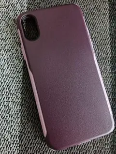 最終値下げ 未使用品 パープル シリコン 保護ケース iPhone xs用