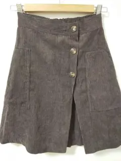 オリーブ・デ・オリーブ　★美品　スカート　濃茶