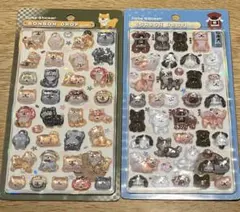 ボンボンドロップシール　日本犬　柴犬　セット