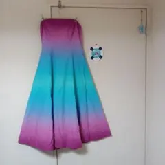 フラダンス用ストラップレスドレス
