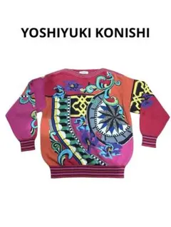 FICCE UOMO YOSHIYUKI KONISHI ハンドニット 3D 柄