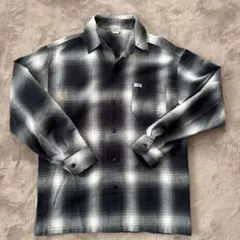 CALTOP キャルトップ　長袖シャツ　ネルシャツ オンブレチェックシャツ