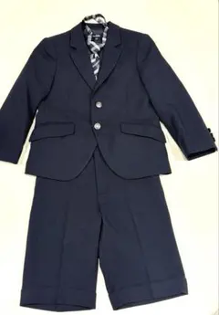 極美品　EAST BOY イーストボーイ 120 男の子 フォーマルスーツ 3点