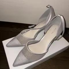 RANDA 2WAY ラメシアーセパレートパンプス