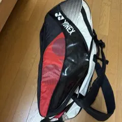 YONEX ラケットバッグ ブラック ホワイト レッド