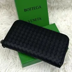 ✨極美品 RFID搭載✨ボッテガ 長財布 ラウンドファスナー マキシ 希少