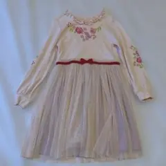 ディズニー　プリンセス　オーロラ　ワンピース　130